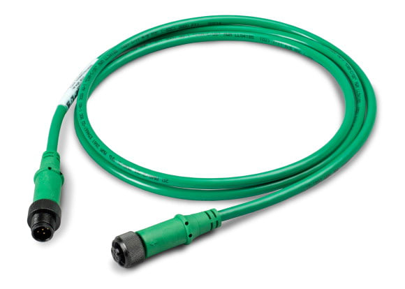 Eaton Industries France SAS - Câble rond SWD IP67, 4 m, 5 pôles, prémonté avec connecteur M/F M12