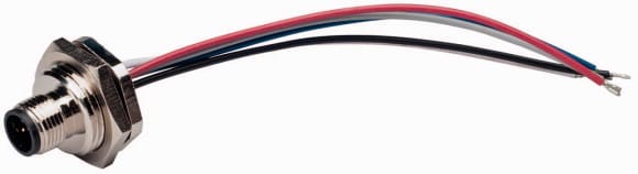 Eaton Industries France SAS - Traversée de boîtier SWD, connecteur mâle M12, 5 câbles, longueur 0.15 m