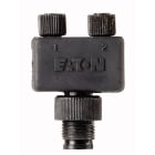 Eaton Industries France SAS - Répartiteur SWD IP67, 4p M12-M sur 2x 4p M8-F,broche 2