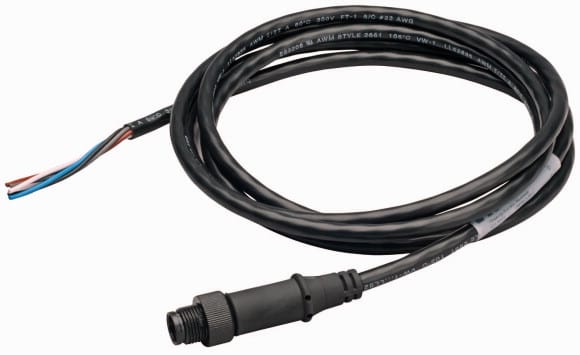 Eaton Industries France SAS - Câble rond SWD IP67, 2 m, 5 pôles, prémonté avec connecteur M12