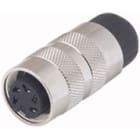 Eaton Industries France SAS - Jonction par enfichage, SmartWire-DT, pour câble rond, femelle, droit, 8 pôles
