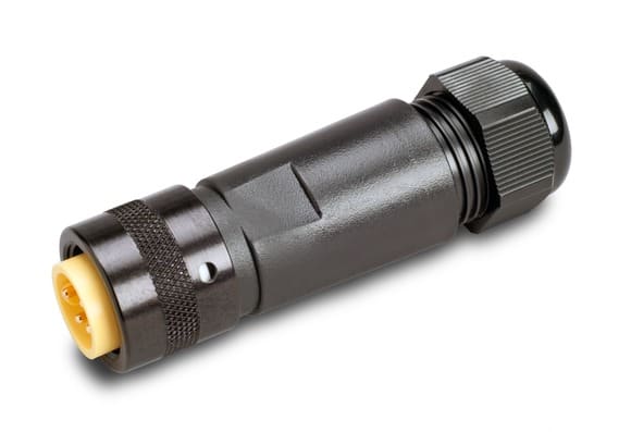 Eaton Industries France SAS - Connecteur mâle pour câbles ronds SWD4-?LR4P-. tétrapolaire