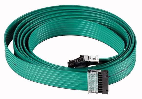 Eaton Industries France SAS - Câble plat, SmartWire-DT, 10m, 8 pôles, avec 2 connecteurs plats SWD4-8MF2