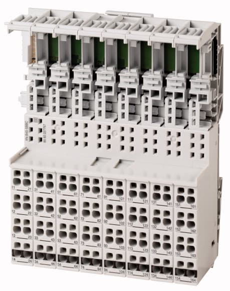 Eaton Industries France SAS - Module de base bloc XI/ON, vis, 4 zones de raccordement, accès à la barre C