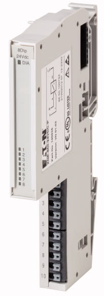 Eaton Industries France SAS - Module d'entrée tout-ou-rien XI/ON ECO, 24V DC, 8 entr. TOR