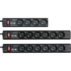 Eaton Industries France SAS - Multiprises parafoudre,10A, Eaton Protection Strip, 6 prises DIN