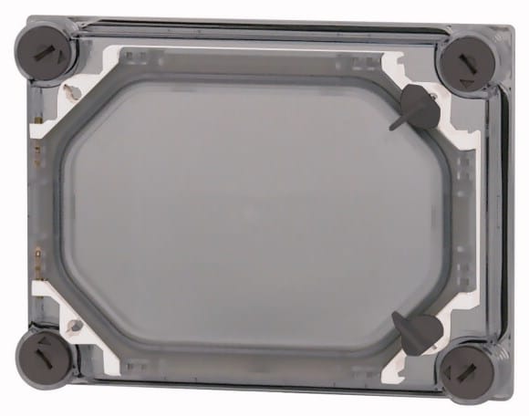 Eaton Industries France SAS - Couvercle, +porte, transparent, HxLxP=250x187,5x25mm