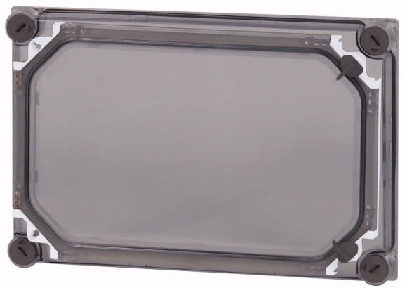 Eaton Industries France SAS - Couvercle, +porte, transparent, HxLxP=250x375x25mm