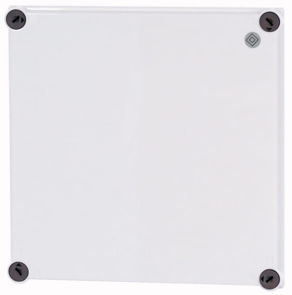 Eaton Industries France SAS - Couvercle, RAL7035, HxLxP=375x375x25mm