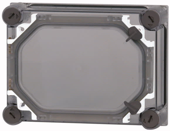 Eaton Industries France SAS - Couvercle, +porte, transparent, HxLxP=250x187,5x50mm