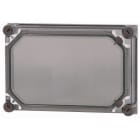 Eaton Industries France SAS - Couvercle, +porte, transparent, HxLxP=250x375x50mm