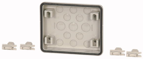 Eaton Industries France SAS - Flasque, entrée défonçable 10x M16, 3x M20, HxLxP=116x187,5x23mm