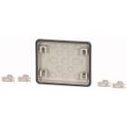 Eaton Industries France SAS - Flasque, entrée défonçable 10x M16, 3x M20, HxLxP=116x187,5x23mm