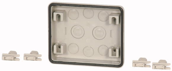 Eaton Industries France SAS - Flasque, entrée défonçable 6x M20, 2x M25/16, HxLxP=116x250x23mm