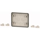 Eaton Industries France SAS - Flasque, entrée défonçable 6x M20, 2x M25/16, HxLxP=116x250x23mm