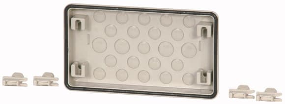 Eaton Industries France SAS - Flasque, entrée défonçable, 18x M16, 4x M20, HxLxP=116x250x23mm