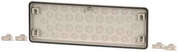Eaton Industries France SAS - Flasque, entrée défonçable 26x M16, 14x M20, HxLxP=116x329x23mm
