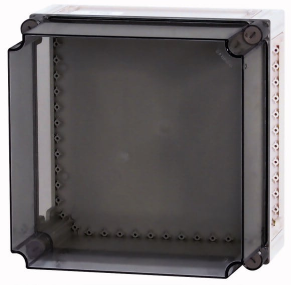 Eaton Industries France SAS - Coffret isolant ouvert en haut+en bas, HxLxP=375x375x275mm