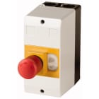 Eaton Industries France SAS - Coffret isolant, IP65, +bouton d'arrêt d'urgence par clé, pour PKZ01, NA