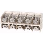 Eaton Industries France SAS - Borne de raccordement, 1000A, 5p, plate/ronde