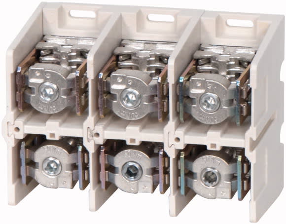 Eaton Industries France SAS - Borne de raccordement, 630A, 3p, plate/ronde