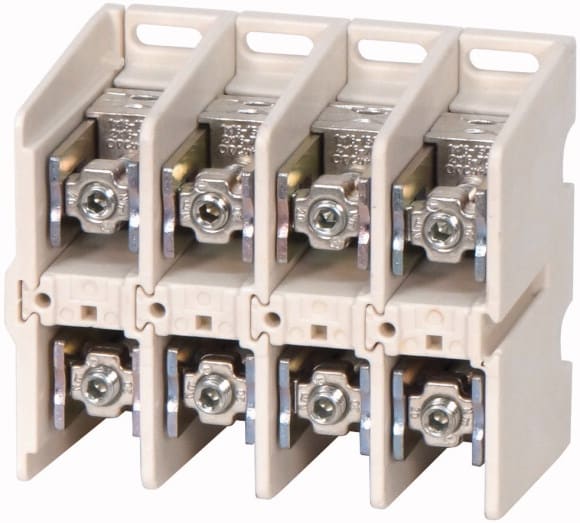 Eaton Industries France SAS - Borne de raccordement, 250A, 4p, plate/ronde