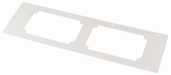 Eaton Industries France SAS - Plaque de fond, pour L=1200mm, 4 ouvertures pour flasques F3A