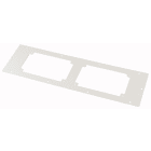 Eaton Industries France SAS - Plaque de fond, pour L=1000mm, 4 ouverture pour flasques F3A