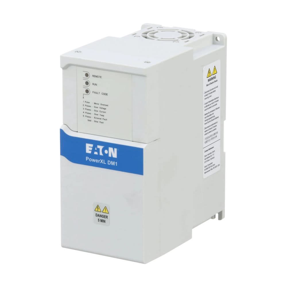 Eaton Industries France SAS - Convertisseur de fréquence DM1 240V 18/25A EMC BU IP20