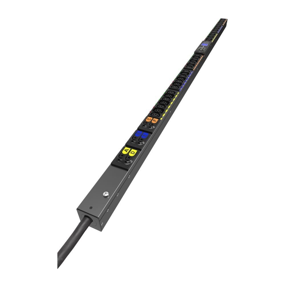 Eaton Industries France SAS - PDU G4 Managed horizontal 1U monophasé 16A entrée IEC 309 sortie 4xC13,4xC39
