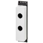 Eaton Industries France SAS - Boîtier à monter en saillie, RAL 7035, Inscription personnalisée, perçages: 2