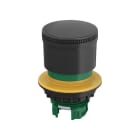 Eaton Industries France SAS - Petit arrêt d'urgence, Diamètre de montage 22mm, Traction, Noir, Non lumineux