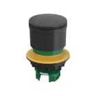 Eaton Industries France SAS - Petit arrêt d'urgence, Diamètre de montage 30mm, Traction, Noir, Non lumineux