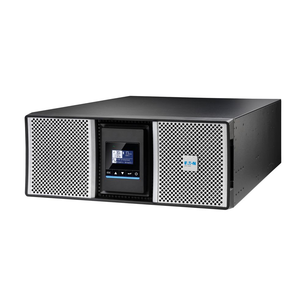 Eaton Industries France SAS - Onduleur 9PX Gen2, 1ph, on-line, 11kW, Rack / Tour 4U, carte réseau et Bypass