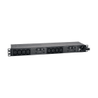 Eaton Industries France SAS - PDU basique monophasé 7,7 kW 200-240 V, 10 prises C13, format 1U