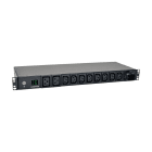Eaton Industries France SAS - PDU monophasée 3,7 kW avec compteur local, sorties (8 C13, 2 C19) 16A, format 1U