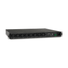 Eaton Industries France SAS - PDU monophasé Switched 3,7 kW, 8 prises C13, entrée C20, montage en rack 1U