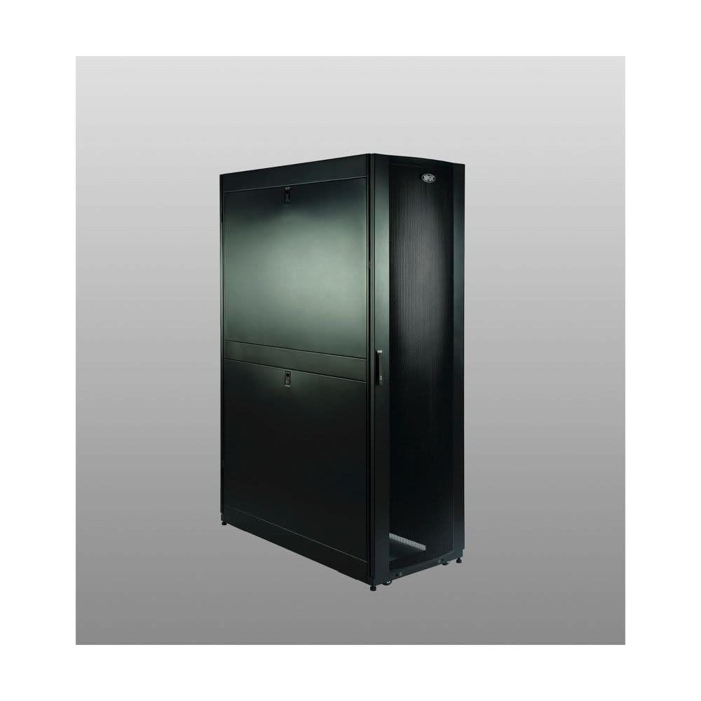 Eaton Industries France SAS - Baie SmartRack 42U, profondeur 1232 mm, avec portes et panneaux latéraux