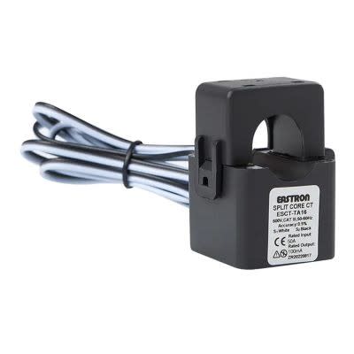 Eaton Industries France SAS - Transformateur de courant (TC) pour compteur 1P Eastron-ESCT-TU16 100A/0.1V
