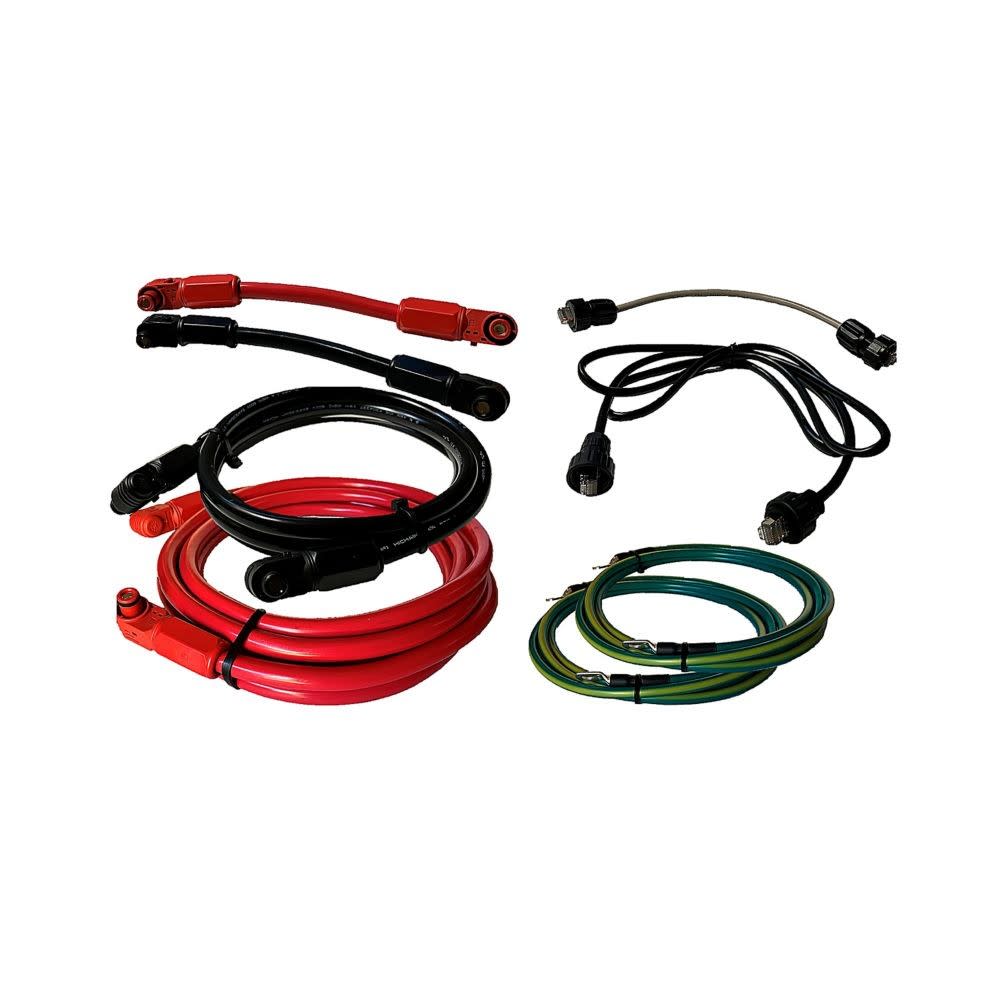 Eaton Industries France SAS - kit câbles liaison onduleur - 2 batteries (10,24 kWh) xStorage Hybride monophasé