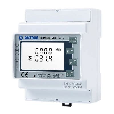 Eaton Industries France SAS - Compteur triphasé SDM630MCT 120A à associer à des TC