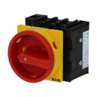 Eaton Industries France SAS - Interrupteur général, P1, 40 A, encastré, 3 pôles + N, 1F, 1O, arrêt d'urgence