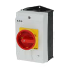 Eaton Industries France SAS - Interrupteur général, tripolaire + 1F + 1O, 40 A, arrêt d'urgence, en saillie