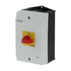 Eaton Industries France SAS - Interrupteurs Marche-Arrêt, P1, 40 A, en saillie, 3 pôles + N, arrêt d'urgence