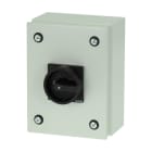 Eaton Industries France SAS - Interrupteur général, P1, 40 A, en saillie, tripolaire, Fonction d'arrêt, acier