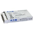 Eaton Industries France SAS - Cartouche fusible, Basse tension, 10 A, AC 500 V, 10 x 38 mm, aM, IEC