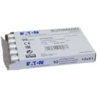 Eaton Industries France SAS - Cartouche fusible, Basse tension, 12 A, AC 690 V, 14 x 51 mm, gL/gG, IEC