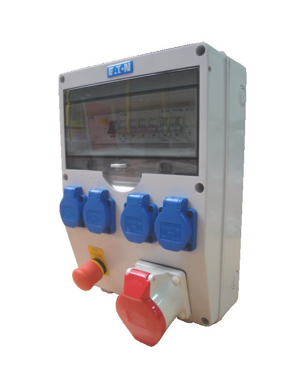Eaton Industries France SAS - Coffret de chantier CPC monophasé 40A 230V+ 4 PCI