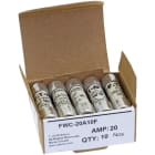 Eaton Industries France SAS - Cartouche fusible, grande vitesse, 20 A, AC 600 V, 10 x 38 mm, aR, UL