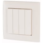 Eaton Industries France SAS - Bouton poussoir RF quadruple, 55mm